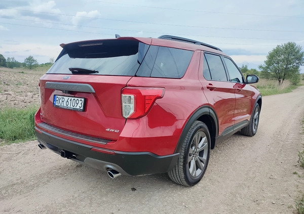 Ford Explorer cena 169000 przebieg: 80000, rok produkcji 2021 z Krosno małe 781